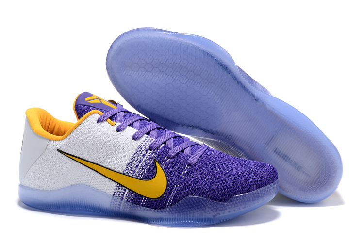 blue and yellow kobe shoes